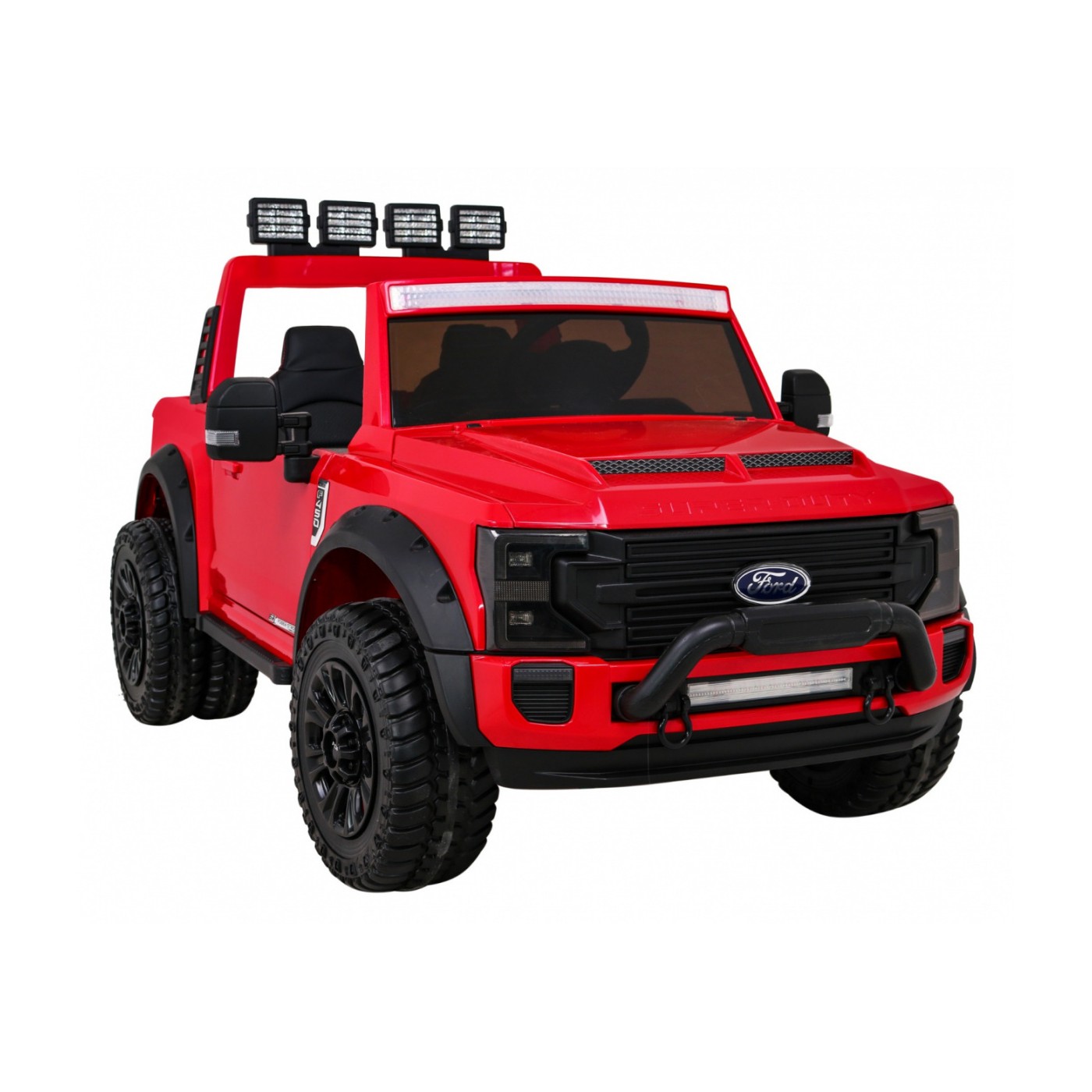 Vozidlo Ford Super Duty červené