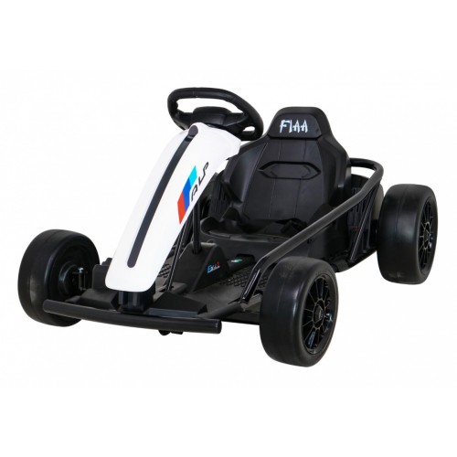 FX1 Drift Master Kids Baterie Go Kart Bílá Drift Funkce EVA KOLA