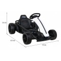 FX1 Drift Master Kids Baterie Go Kart Bílá Drift Funkce EVA KOLA