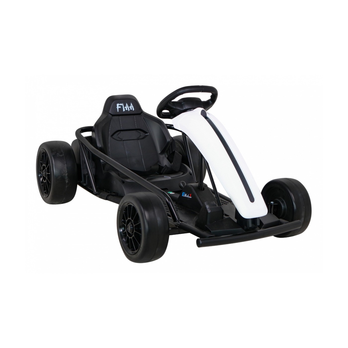 FX1 Drift Master Kids Baterie Go Kart Bílá Drift Funkce EVA KOLA