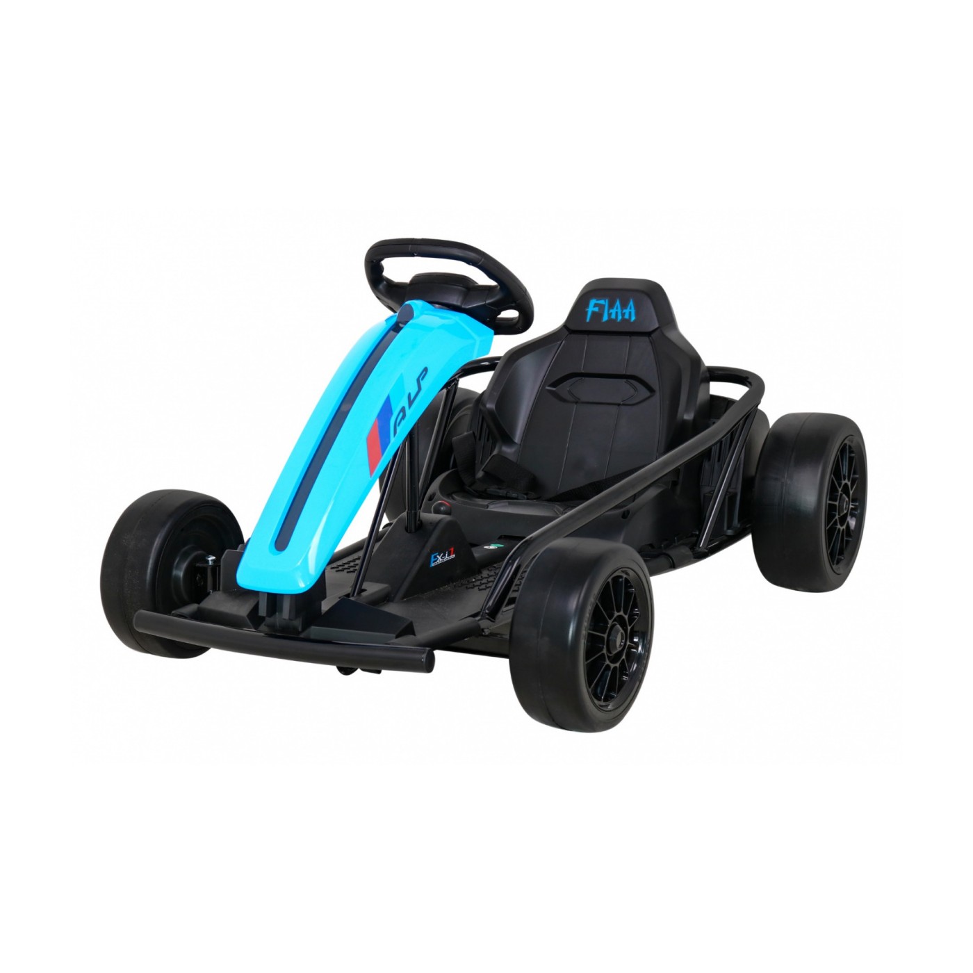 FX1 Drift Master Kids Baterie Go Kart Modrá Drift Funkce EVA KOLA