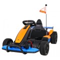 McLaren Děti Baterie Drift Motokáry Drift Funkce Sportovní Sedadlo LED Světlo Pomalý Start EVA