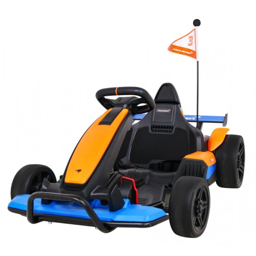 McLaren Děti Baterie Drift Motokáry Drift Funkce Sportovní Sedadlo LED Světlo Pomalý Start EVA