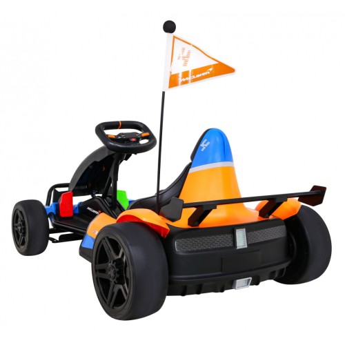 McLaren Děti Baterie Drift Motokáry Drift Funkce Sportovní Sedadlo LED Světlo Pomalý Start EVA