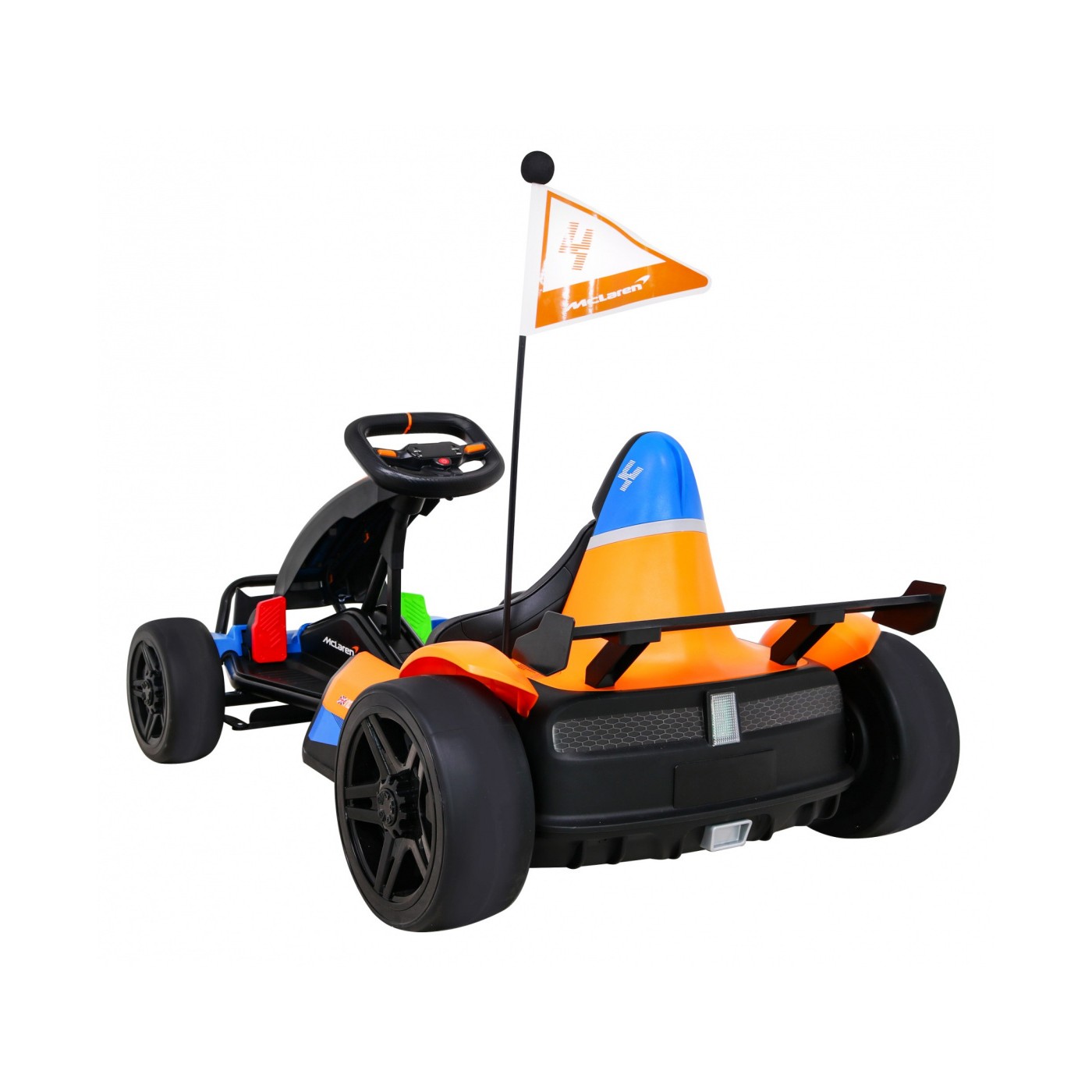 McLaren Děti Baterie Drift Motokáry Drift Funkce Sportovní Sedadlo LED Světlo Pomalý Start EVA