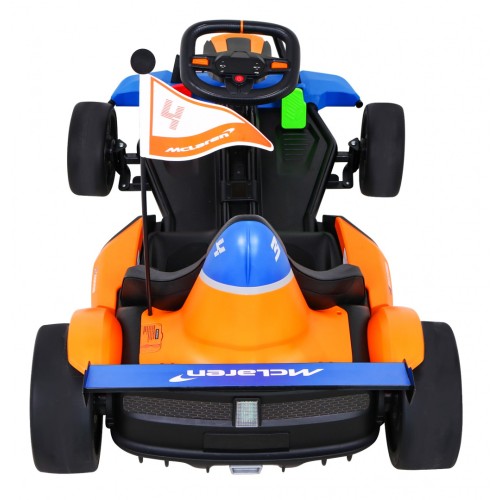 McLaren Děti Baterie Drift Motokáry Drift Funkce Sportovní Sedadlo LED Světlo Pomalý Start EVA