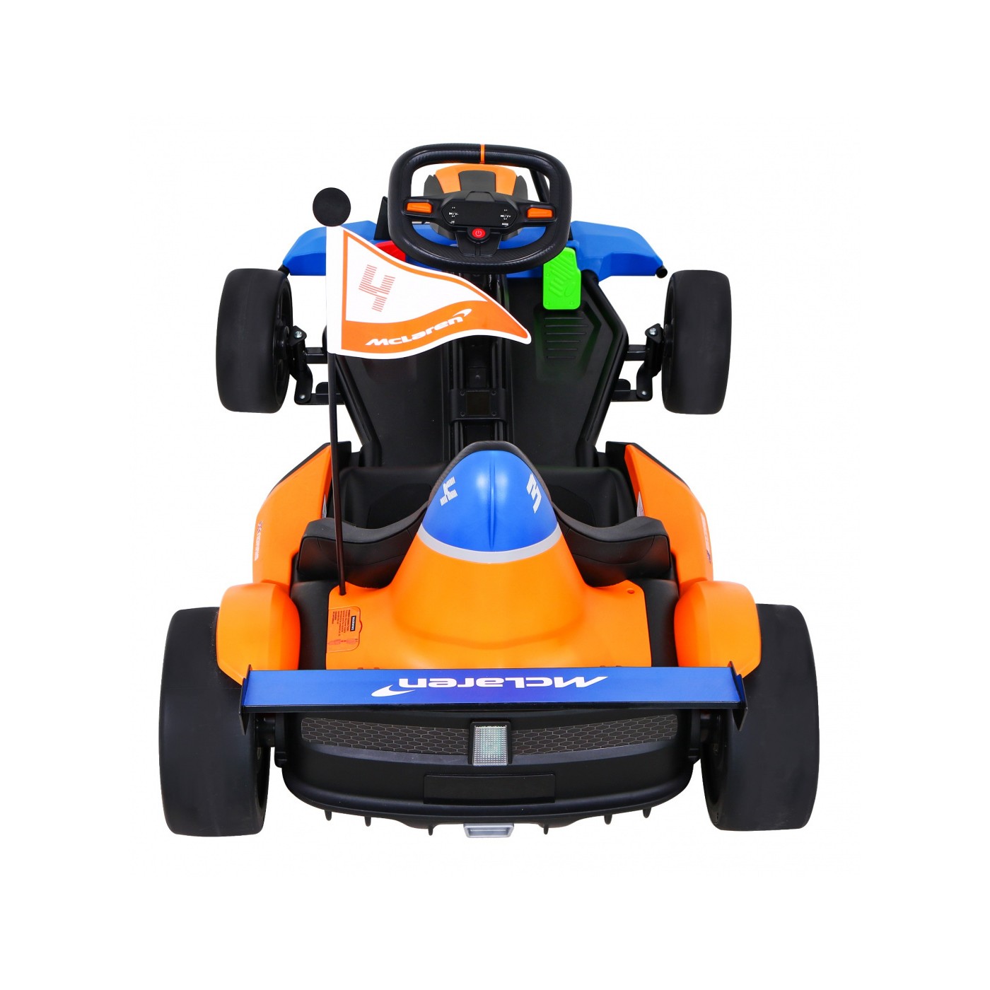 McLaren Děti Baterie Drift Motokáry Drift Funkce Sportovní Sedadlo LED Světlo Pomalý Start EVA