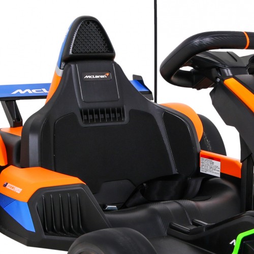 McLaren Děti Baterie Drift Motokáry Drift Funkce Sportovní Sedadlo LED Světlo Pomalý Start EVA