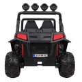 Off-Road Grand Buggy Lift pro děti bílá + Naped 4x4 + dálkové ovládání + kufr + MP3 rádio + LED