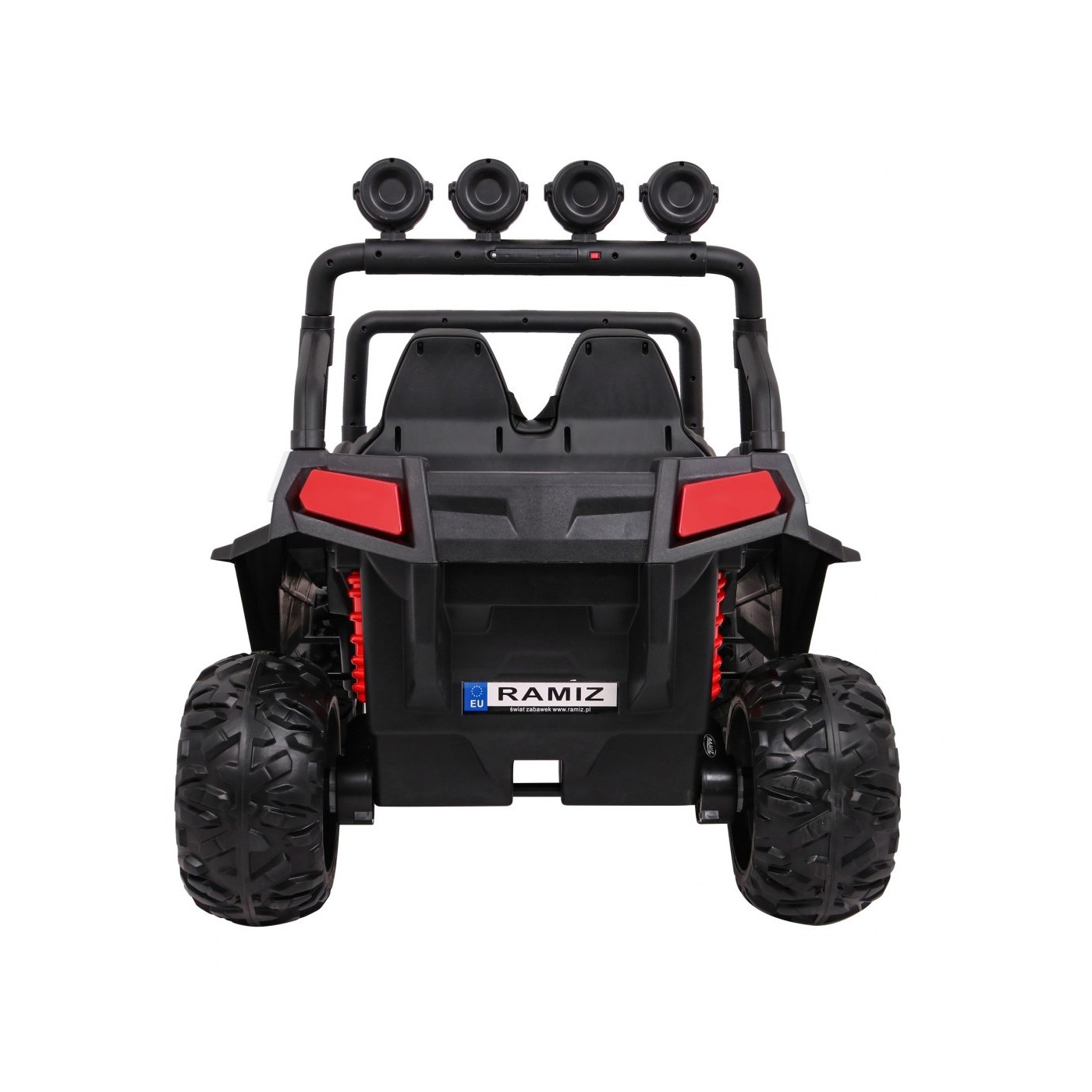 Off-Road Grand Buggy Lift pro děti bílá + Naped 4x4 + dálkové ovládání + kufr + MP3 rádio + LED
