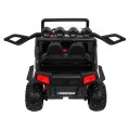Off-Road Grand Buggy Lift pro děti bílá + Naped 4x4 + dálkové ovládání + kufr + MP3 rádio + LED