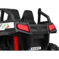 Off-Road Grand Buggy Lift pro děti bílá + Naped 4x4 + dálkové ovládání + kufr + MP3 rádio + LED