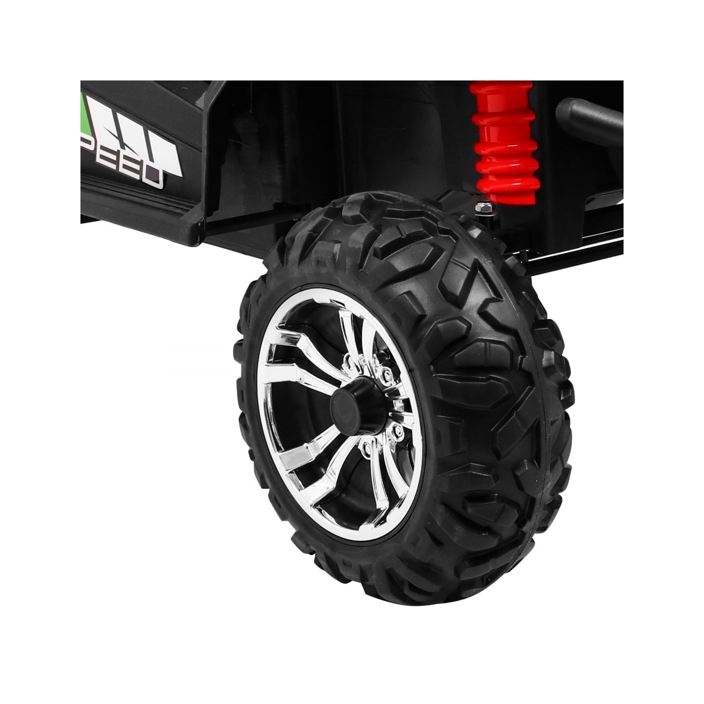 Off-Road Grand Buggy Lift pro děti bílá + Naped 4x4 + dálkové ovládání + kufr + MP3 rádio + LED