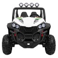 Grand Buggy Strong Lift Kids bílá Naped 4x4 Remote Trunk Radio MP3 LED