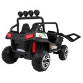 Grand Buggy Strong Lift Kids bílá Naped 4x4 Remote Trunk Radio MP3 LED