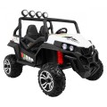 Grand Buggy Strong Lift Kids bílá Naped 4x4 Remote Trunk Radio MP3 LED