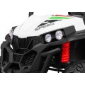 Grand Buggy Strong Lift Kids bílá Naped 4x4 Remote Trunk Radio MP3 LED