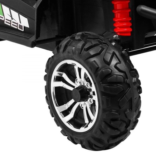 Grand Buggy Strong Lift Kids bílá Naped 4x4 Remote Trunk Radio MP3 LED