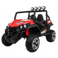Grand Buggy Strong Lift Kids červená Naped 4x4 dálkové rádio MP3 LED