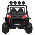 Grand Buggy Strong Lift Kids červená Naped 4x4 dálkové rádio MP3 LED