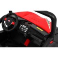 Grand Buggy Strong Lift Kids červená Naped 4x4 dálkové rádio MP3 LED