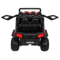 Grand Buggy Strong Lift Kids červená Naped 4x4 dálkové rádio MP3 LED