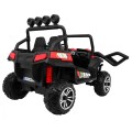 Grand Buggy Strong Lift Kids červená Naped 4x4 dálkové rádio MP3 LED