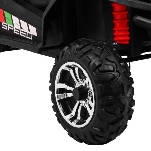 Grand Buggy Strong Lift Kids červená Naped 4x4 dálkové rádio MP3 LED