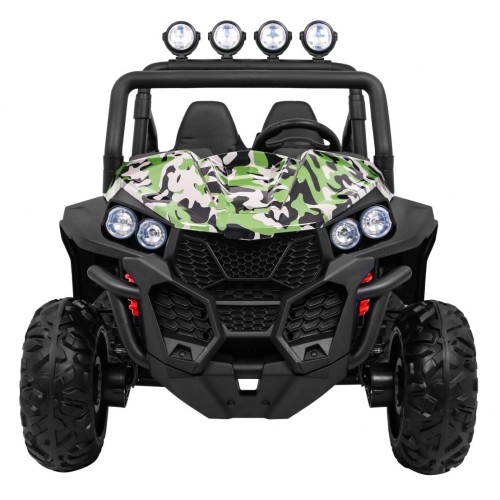Grand Buggy Strong Lift pro děti Moro + Naped 4x4 + dálkové ovládání + kufr + rádio MP3 + LED