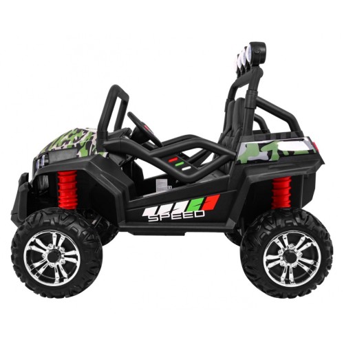 Grand Buggy Strong Lift pro děti Moro + Naped 4x4 + dálkové ovládání + kufr + rádio MP3 + LED