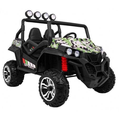 Grand Buggy Strong Lift pro děti Moro + Naped 4x4 + dálkové ovládání + kufr + rádio MP3 + LED