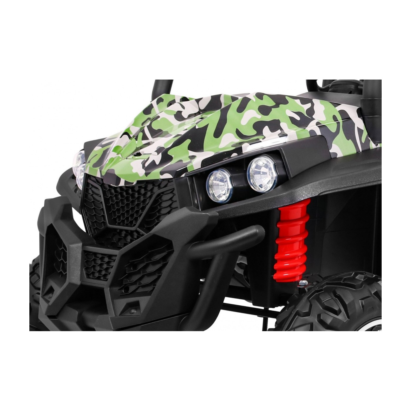 Grand Buggy Strong Lift pro děti Moro + Naped 4x4 + dálkové ovládání + kufr + rádio MP3 + LED