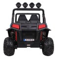 Grand Buggy Strong Lift Kids Blue Driven 4x4 dálkové ovládání kufr rádio MP3 LED