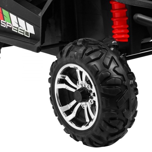 Grand Buggy Strong Lift pro děti Pink Drive 4x4 dálkové ovládání kufr rádio MP3 LED