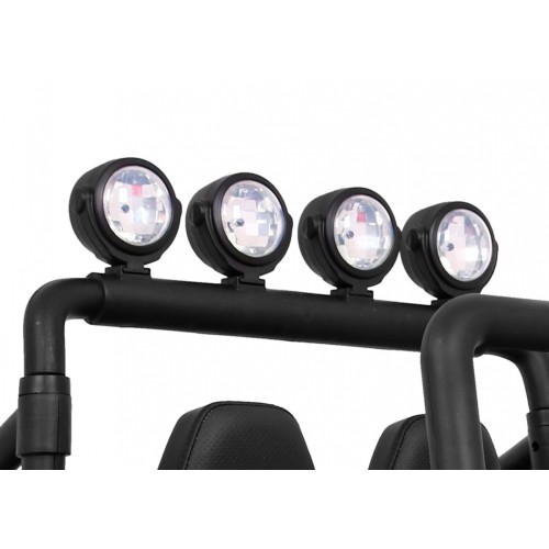 Grand Buggy Strong Lift pro děti Pink Drive 4x4 dálkové ovládání kufr rádio MP3 LED