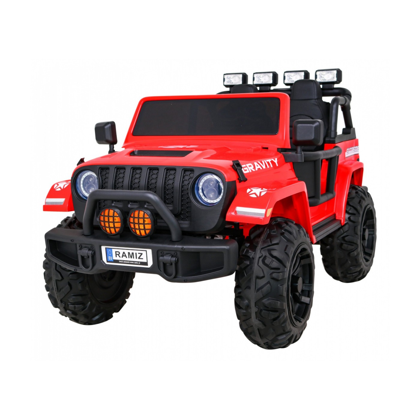 GRAVITY Strong Vehicle červená