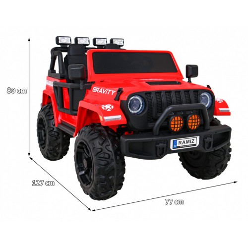 GRAVITY Strong Vehicle červená