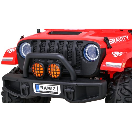 GRAVITY Strong Vehicle červená