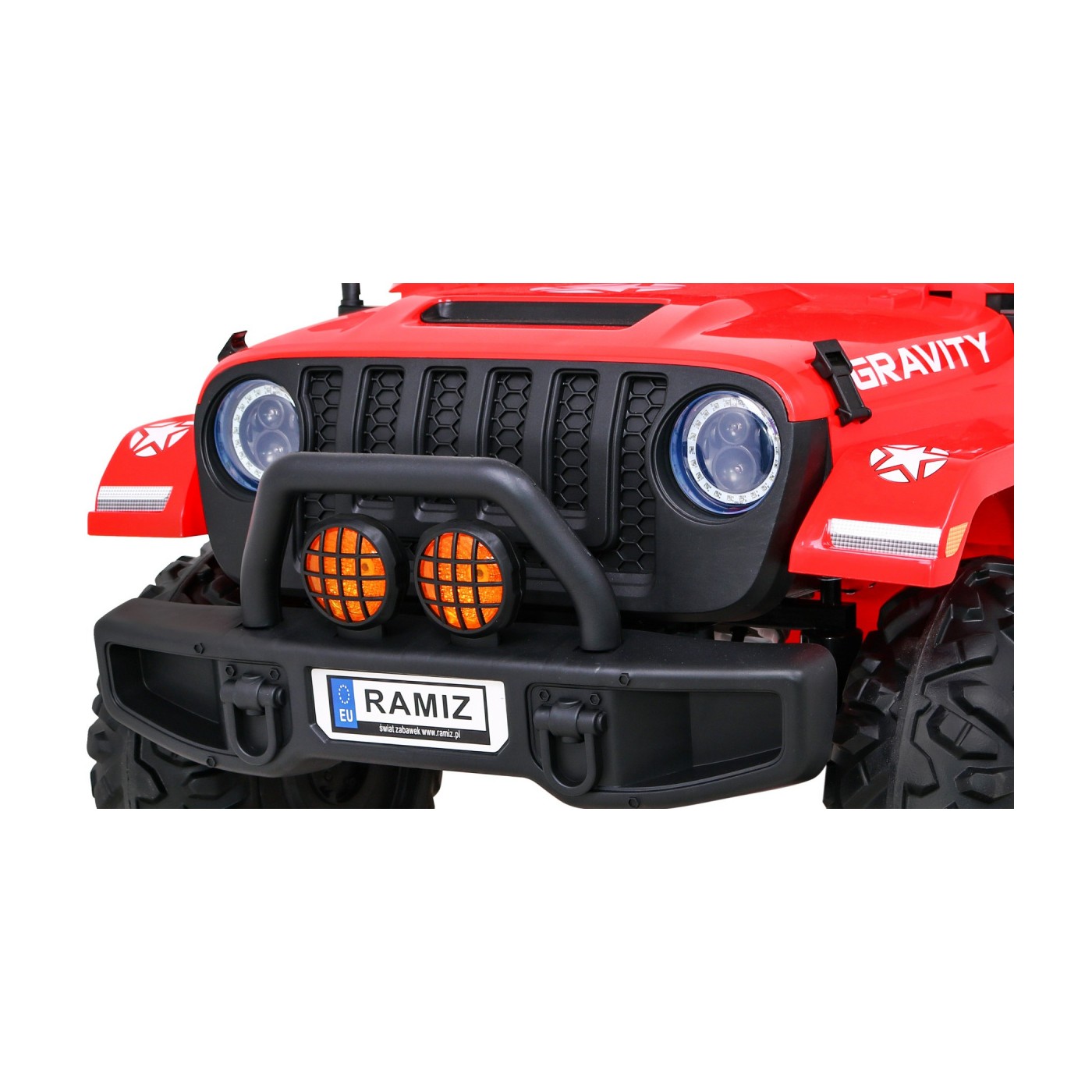 GRAVITY Strong Vehicle červená