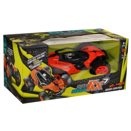 Auto R C Buggy 2 4G WINYEA 1 14 oranžová