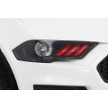 Autíčko GT Sport na baterii pro děti bílá + dálkové ovládání + pomalý start + zavazadlový prostor + MP3 LED