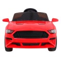 Autíčko GT Sport na baterii pro děti červená + dálkové ovládání + pomalý start + zavazadlový prostor + MP3 LED