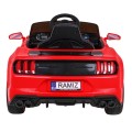 Autíčko GT Sport na baterii pro děti červená + dálkové ovládání + pomalý start + zavazadlový prostor + MP3 LED