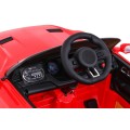Autíčko GT Sport na baterii pro děti červená + dálkové ovládání + pomalý start + zavazadlový prostor + MP3 LED