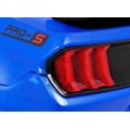 Autíčko GT Sport dobíjecí dětský modrý dálkový pomalý start kufr MP3 LED