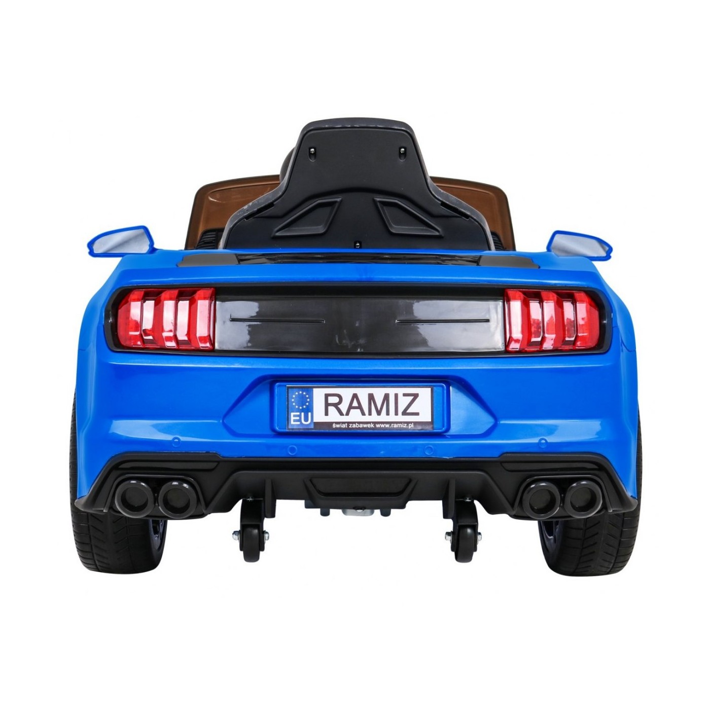 Autíčko GT Sport dobíjecí dětský modrý dálkový pomalý start kufr MP3 LED
