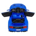 Autíčko GT Sport dobíjecí dětský modrý dálkový pomalý start kufr MP3 LED