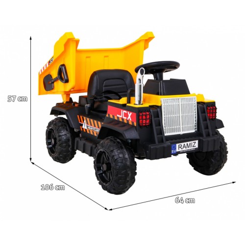 Vozidlo JCX Truck žluté