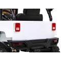 All Terrain Dobíjecí auto pro děti bílá Jeep Terrain Ride-On + Remote + Světla Zvuky