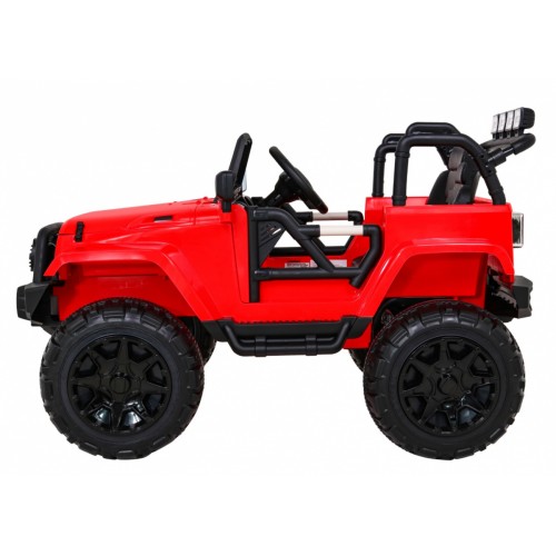 All Terrain Dobíjecí auto pro děti Červený Jeep Terénní auto Dálkové světlo Buggy